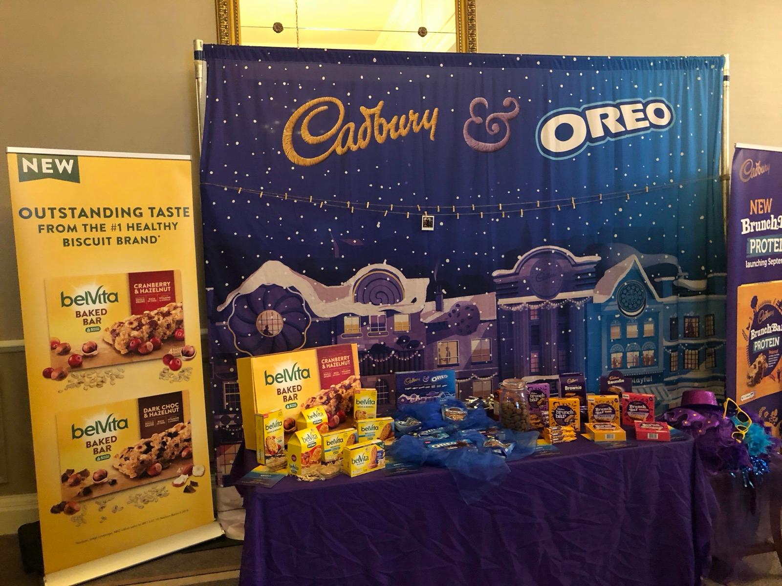 Cadbury & Oreo — Product Launch Display