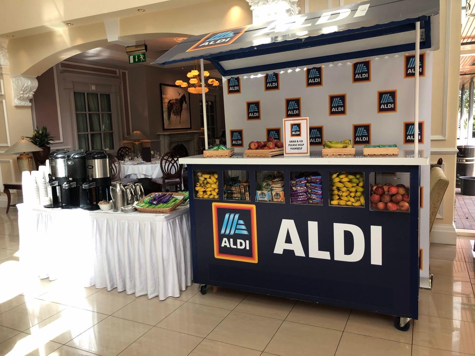 Aldi — Branded Grab & Go Stand