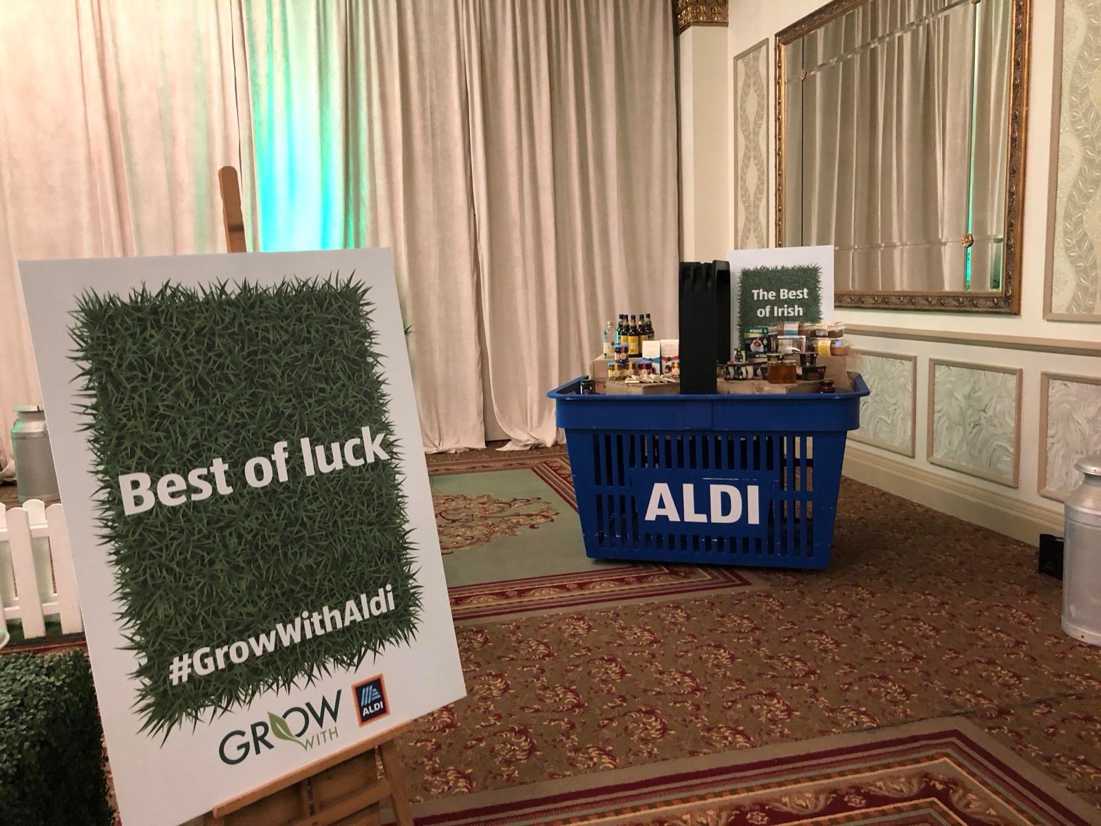 Aldi #GrowWithAldi — Product Display
