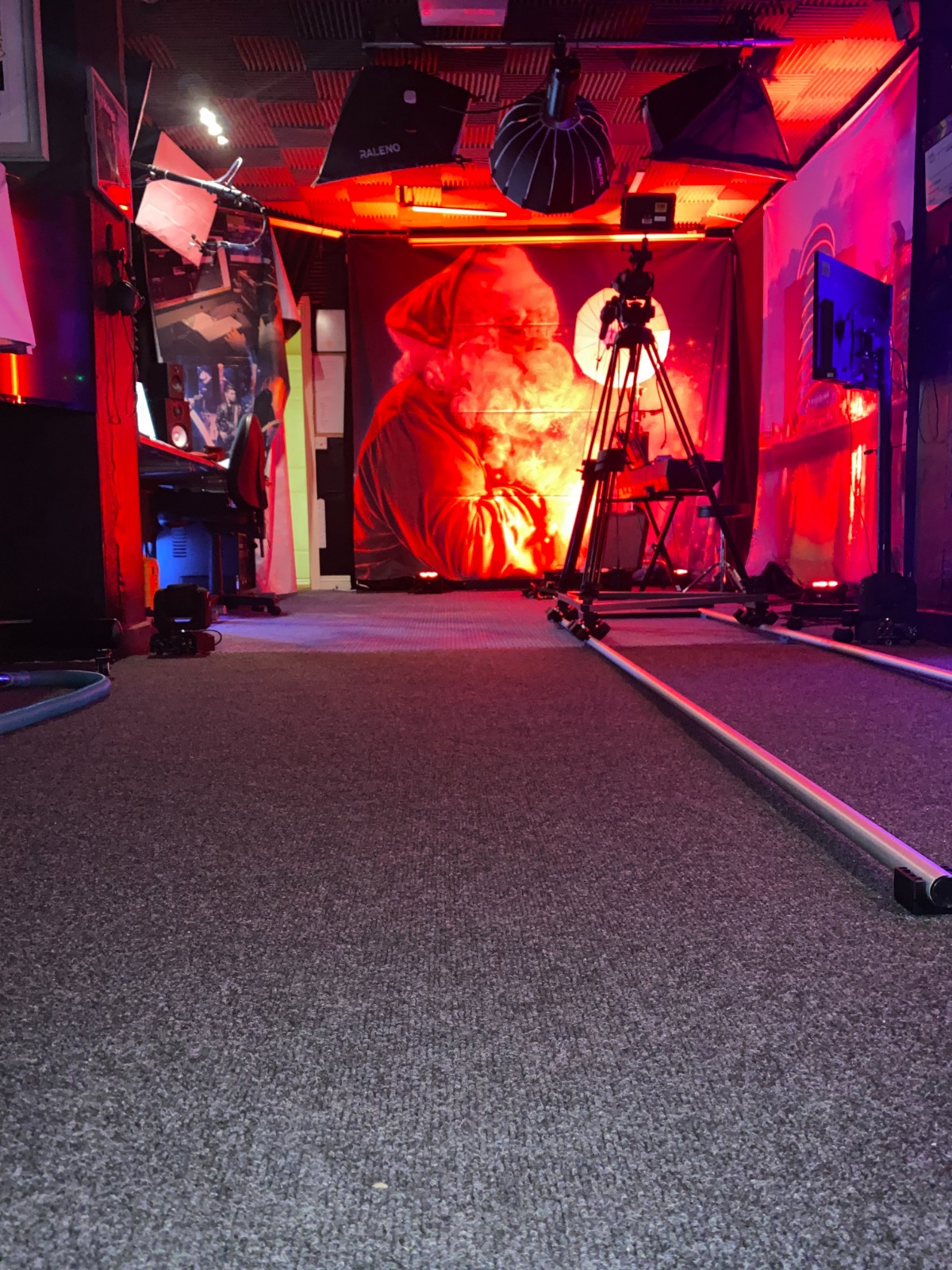Santa's Studio — Camera & Lighting Rig